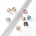 Schroef op balletje QXSB05P