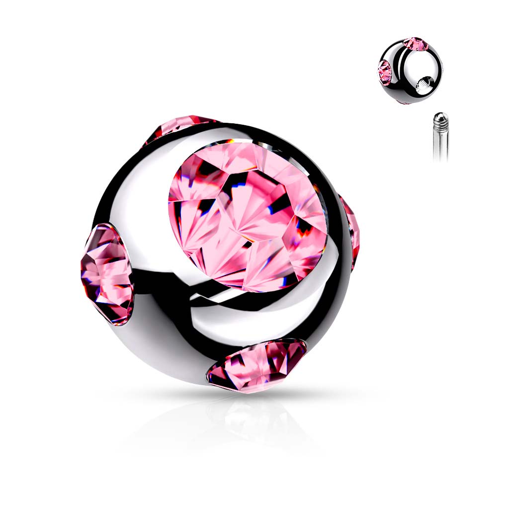 Schroef op balletje QXSB05P