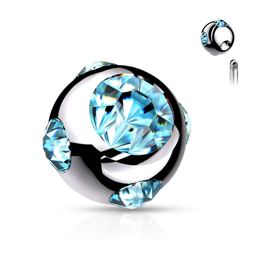 Schroef op balletje QXSB05P