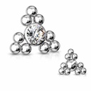 Schroef in knopje SAS42