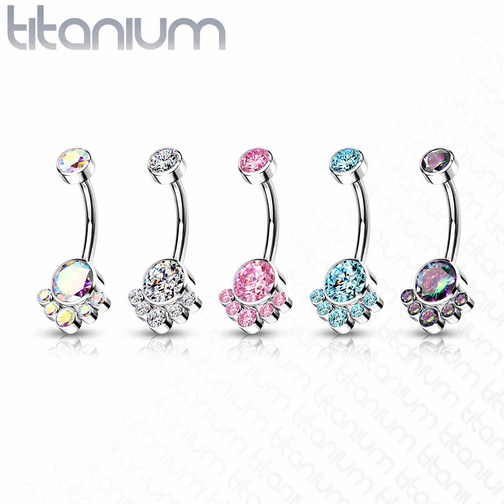 Barbell navel TIN07