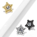 Schroef in knopje SAS43