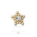 Schroef in knopje SAS43