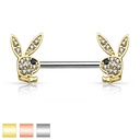 Barbell tepel KT002 (Playboy Bunny)