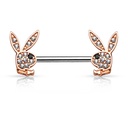 Barbell tepel KT002 (Playboy Bunny)
