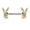 Barbell tepel KT002 (Playboy Bunny)