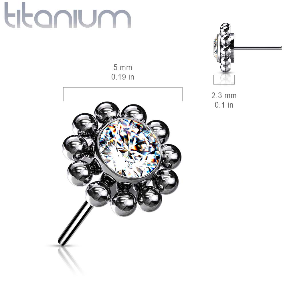 Push pin bloem QDT34