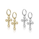 Oorbel SE4080 (Kruis)