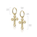 Oorbel SE4080 (Kruis)