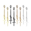 Oorbel SE044 (Kruisje)