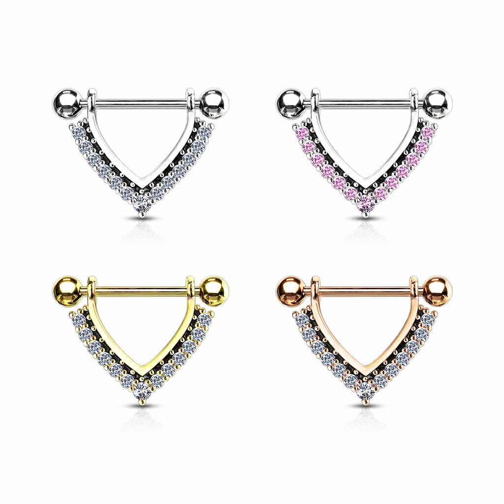 Barbell tepel K11104 (Schildje)