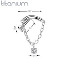 Labret ketting ITL106