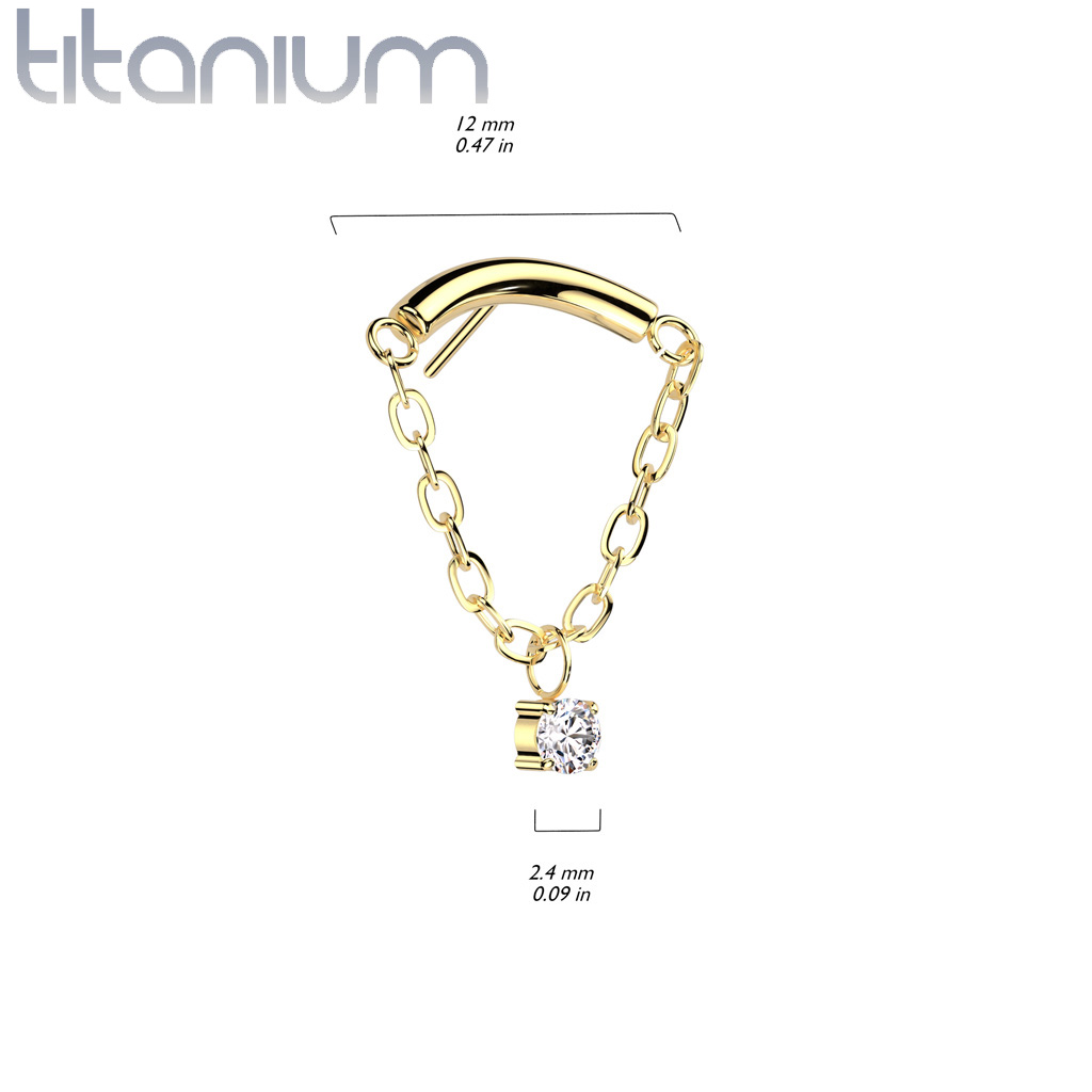 Labret ketting QDT106