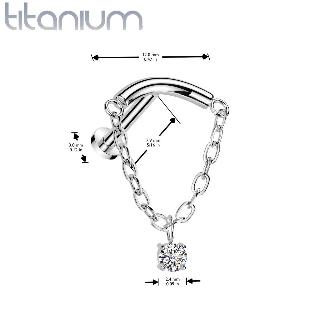 Labret ketting ITL106