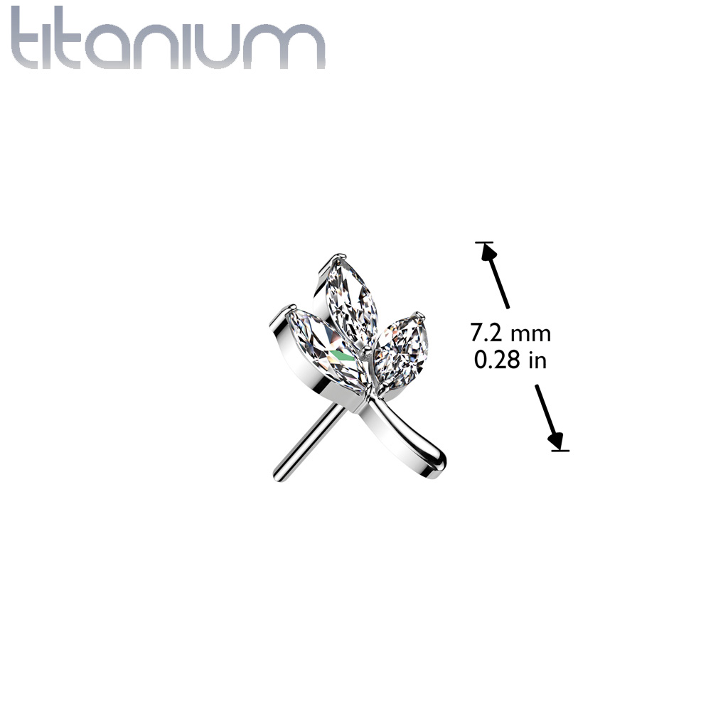 Labret bloem QDT284 (Blaadje)